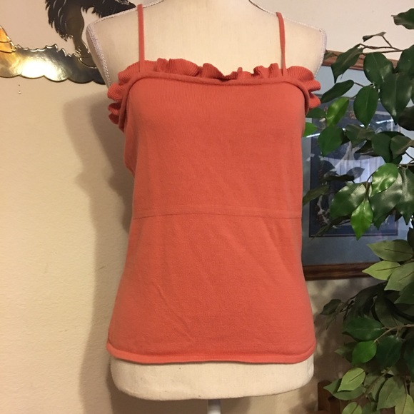 Forenza rose pink 2-piece tank and shrug set S - Picture 2 of 8